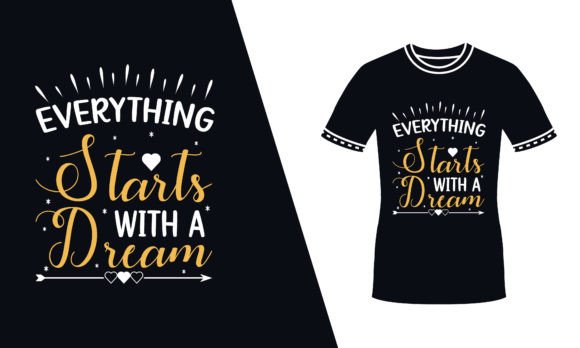 Dream Quote Vintage Typography T Shirt Review