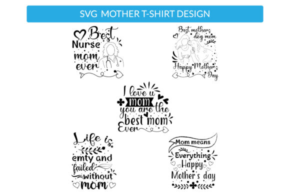 Review: Mothers Day Svg T Shirt Design Set 12 for Embroidery
