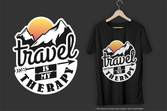 Review: Travel is My Therapy Embroidery Design