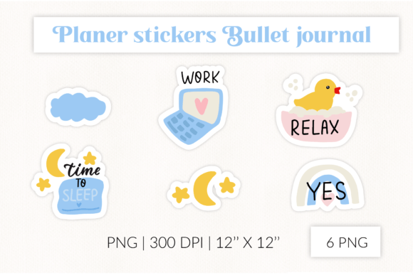 Reviewing Daily Routine Stickers for Embroidery