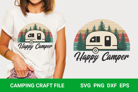 Reviewing Happy Camper Svg, Camping for Stitching