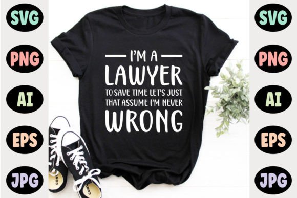 Reviewing the Lawyer Typographic T-Shirt Quote Design