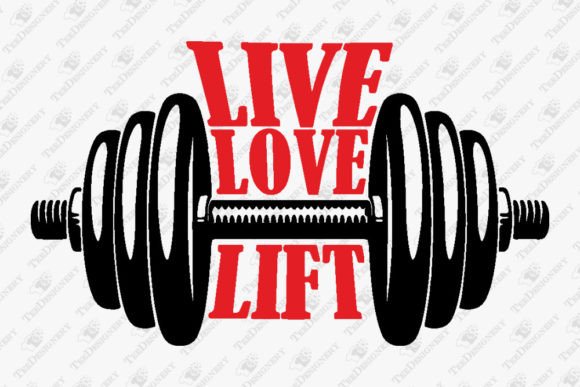 Reviewing the Live Love Lift Gym Quote Design