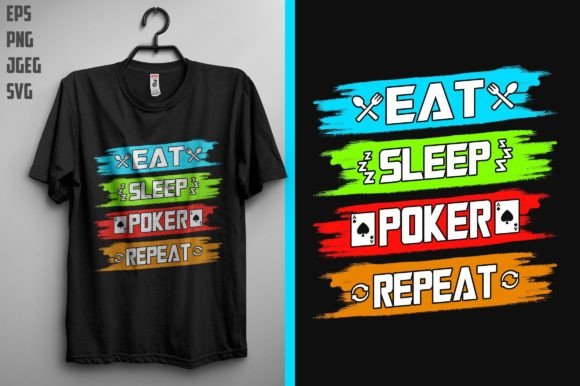 Reviewing the Poker Quote T-Shirt Design for Stitching